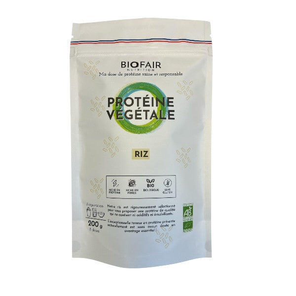 Protéine végétale bio riz brun - 1